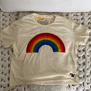 AVIATOR NATION 🌈RAINBOW🌈 BOYFRIEND TEE